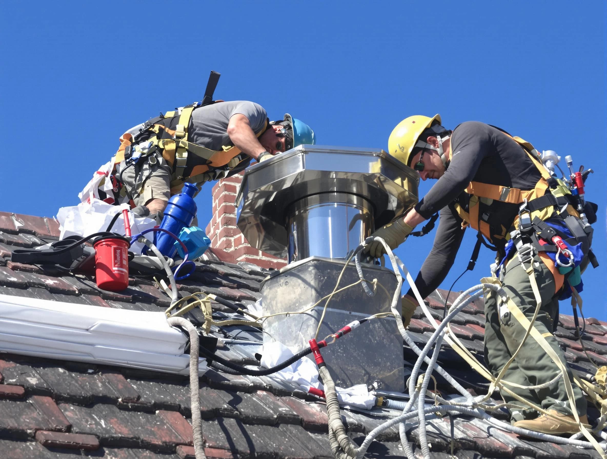 Protective chimney cap installed by Citrus Park Chimney Sweep in Citrus Park, AZ
