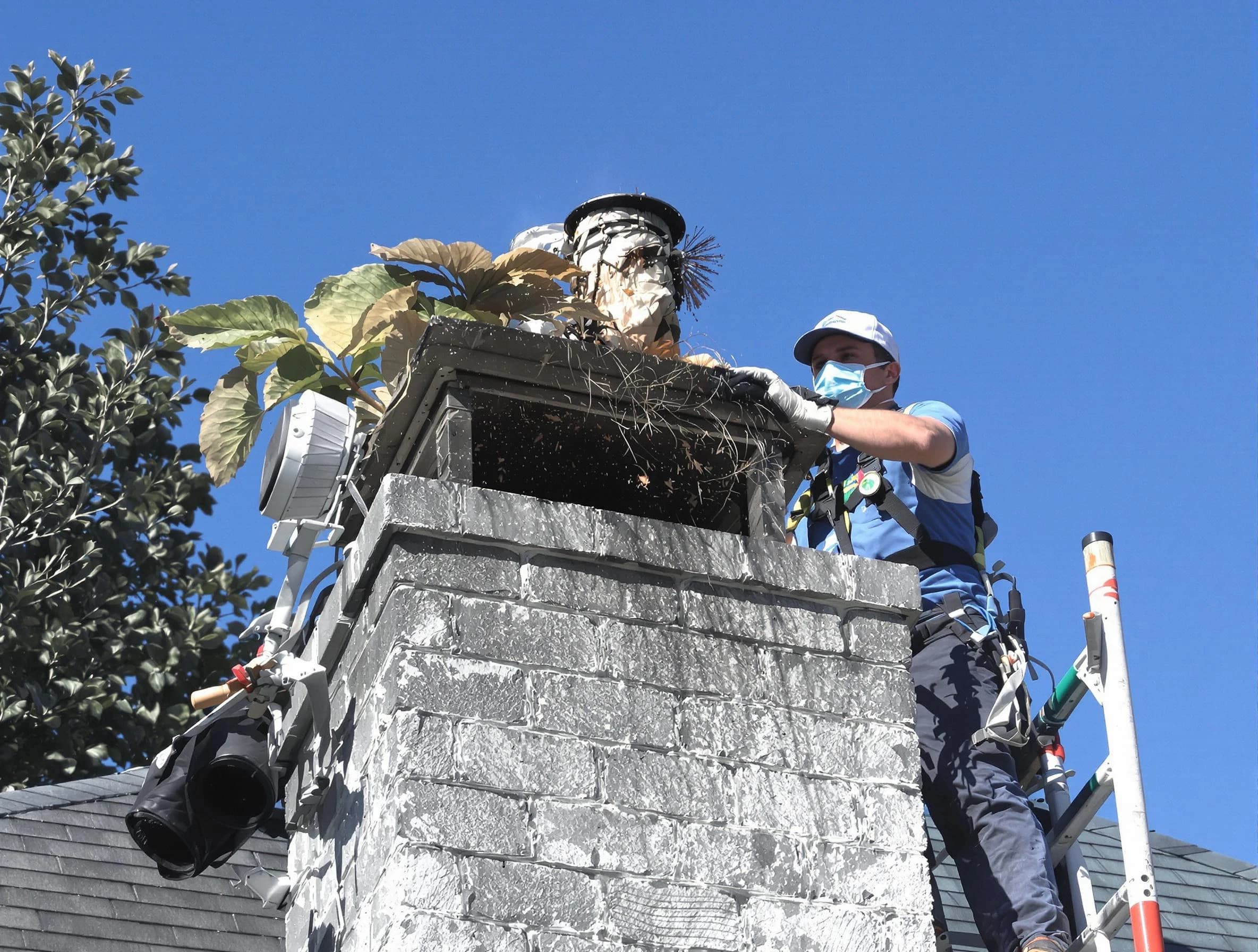Citrus Park Chimney Sweep specialist performing chimney cleaning in Citrus Park, AZ