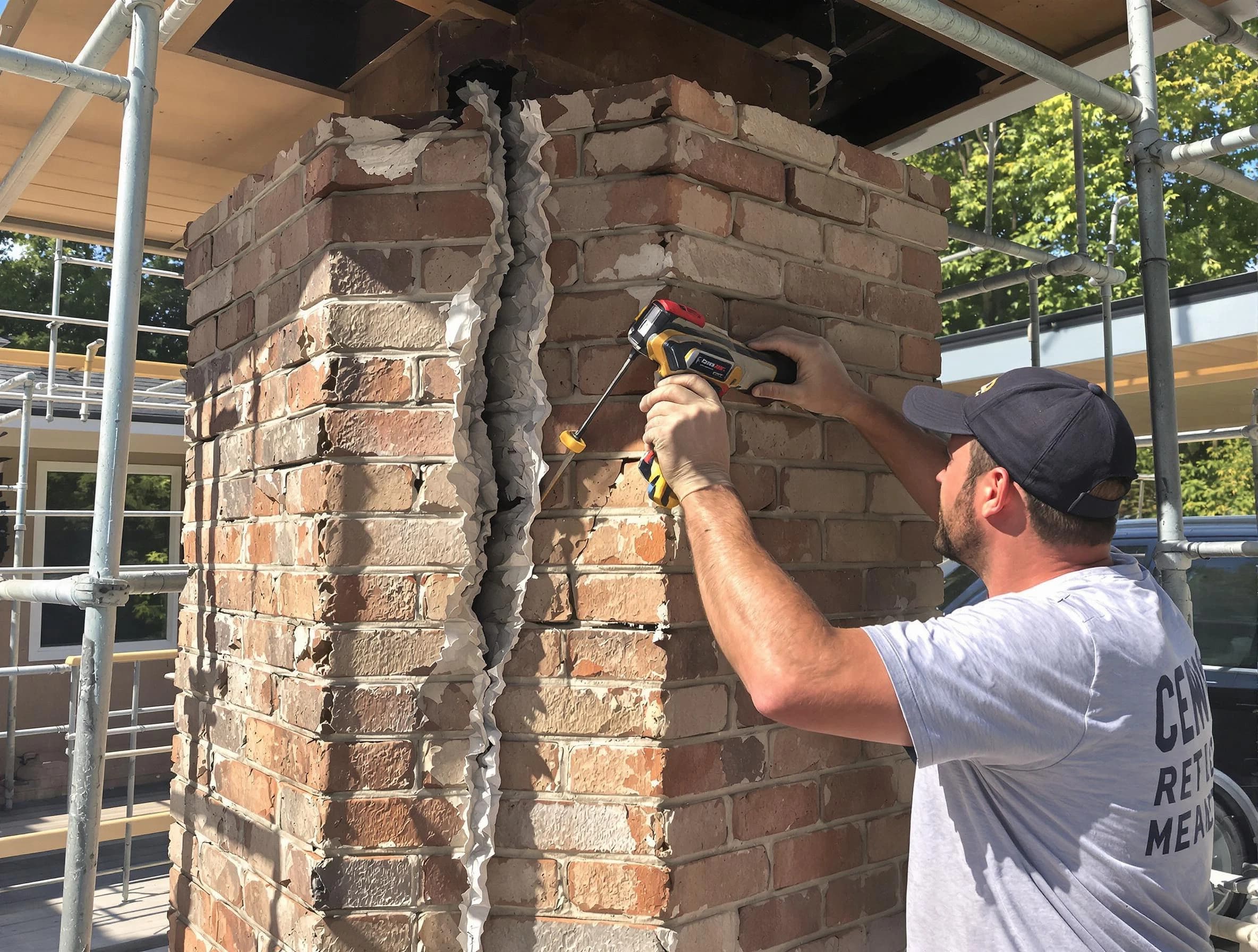Citrus Park Chimney Sweep technician performing chimney repair in Citrus Park, AZ