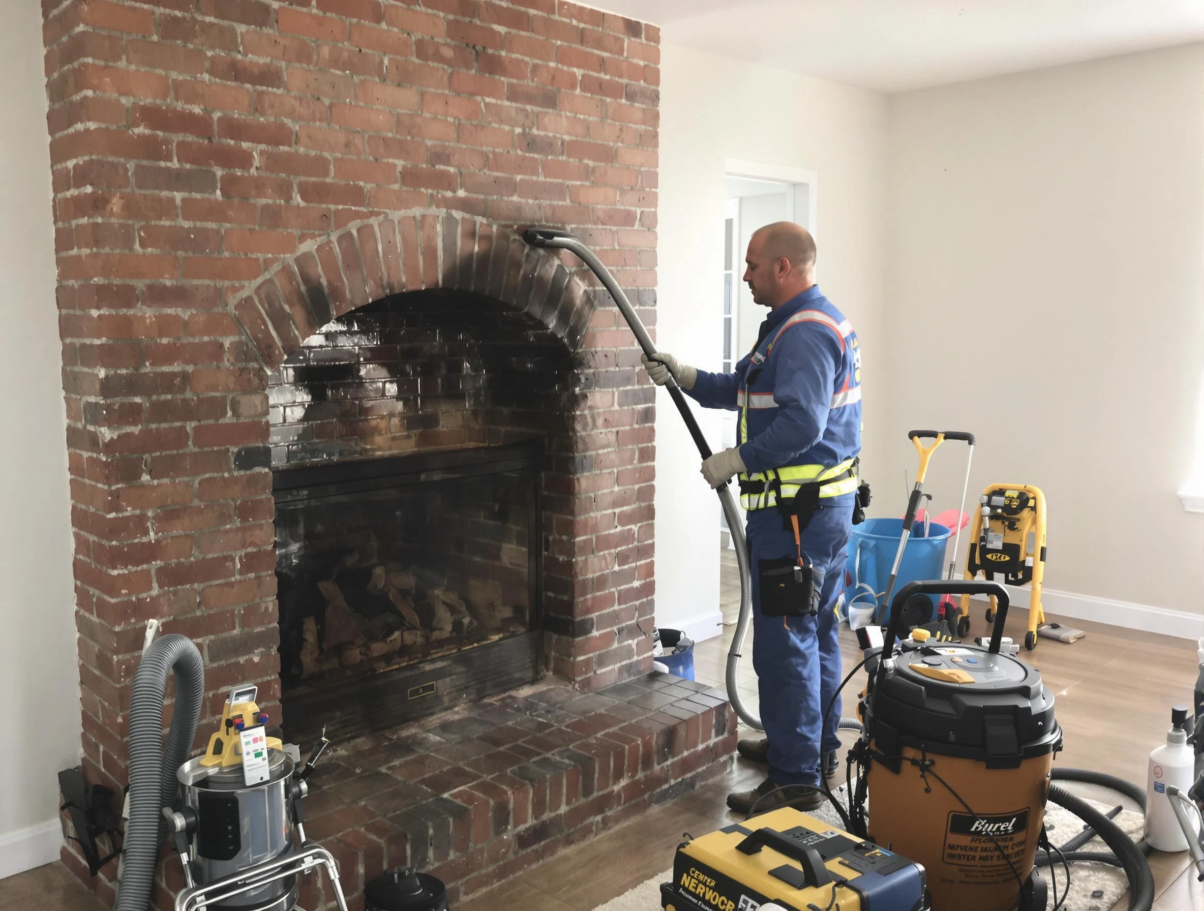 Citrus Park Chimney Sweep expert performing detailed chimney sweep in Citrus Park, AZ